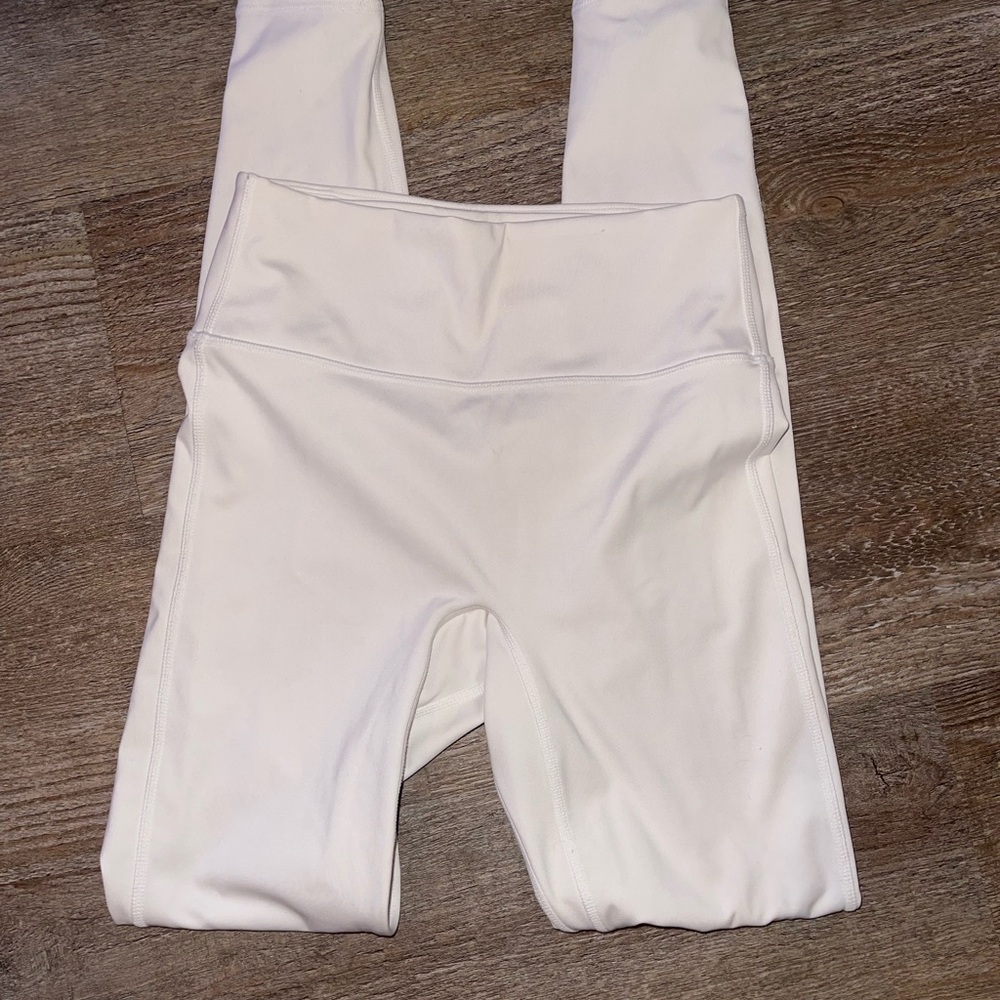 White Fabletics Leggings